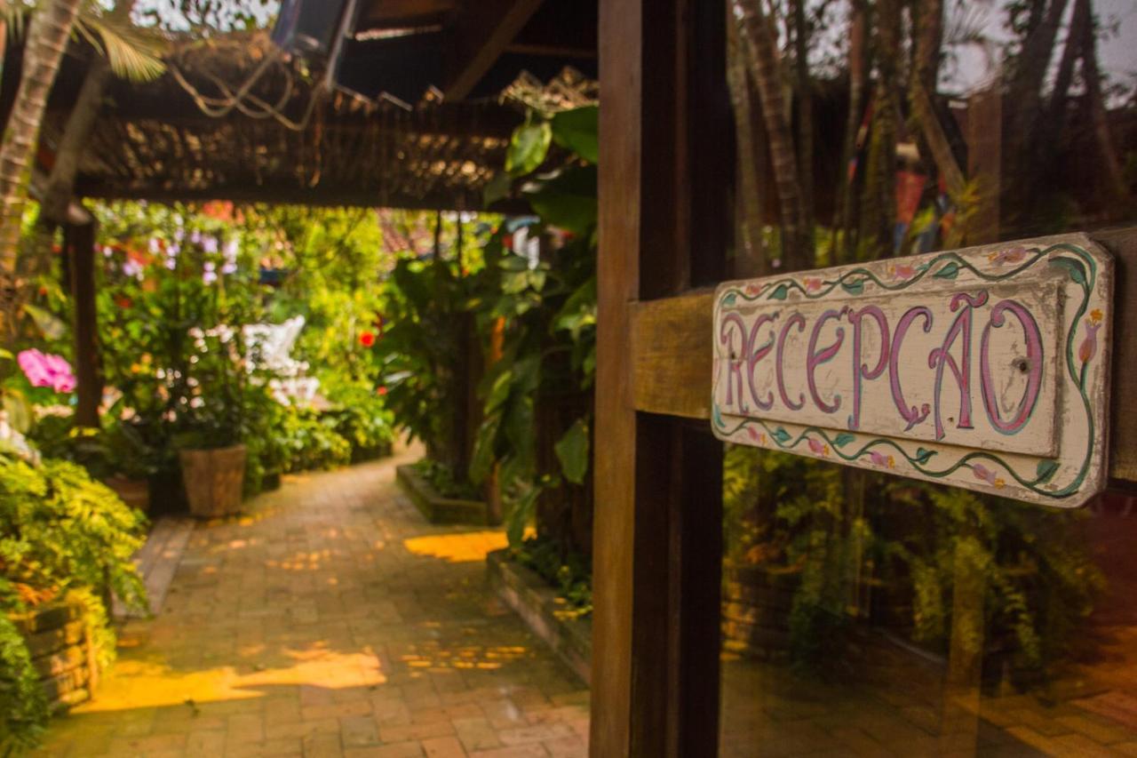 Hotel Pousada Dos Hibiscos Ильябела Экстерьер фото