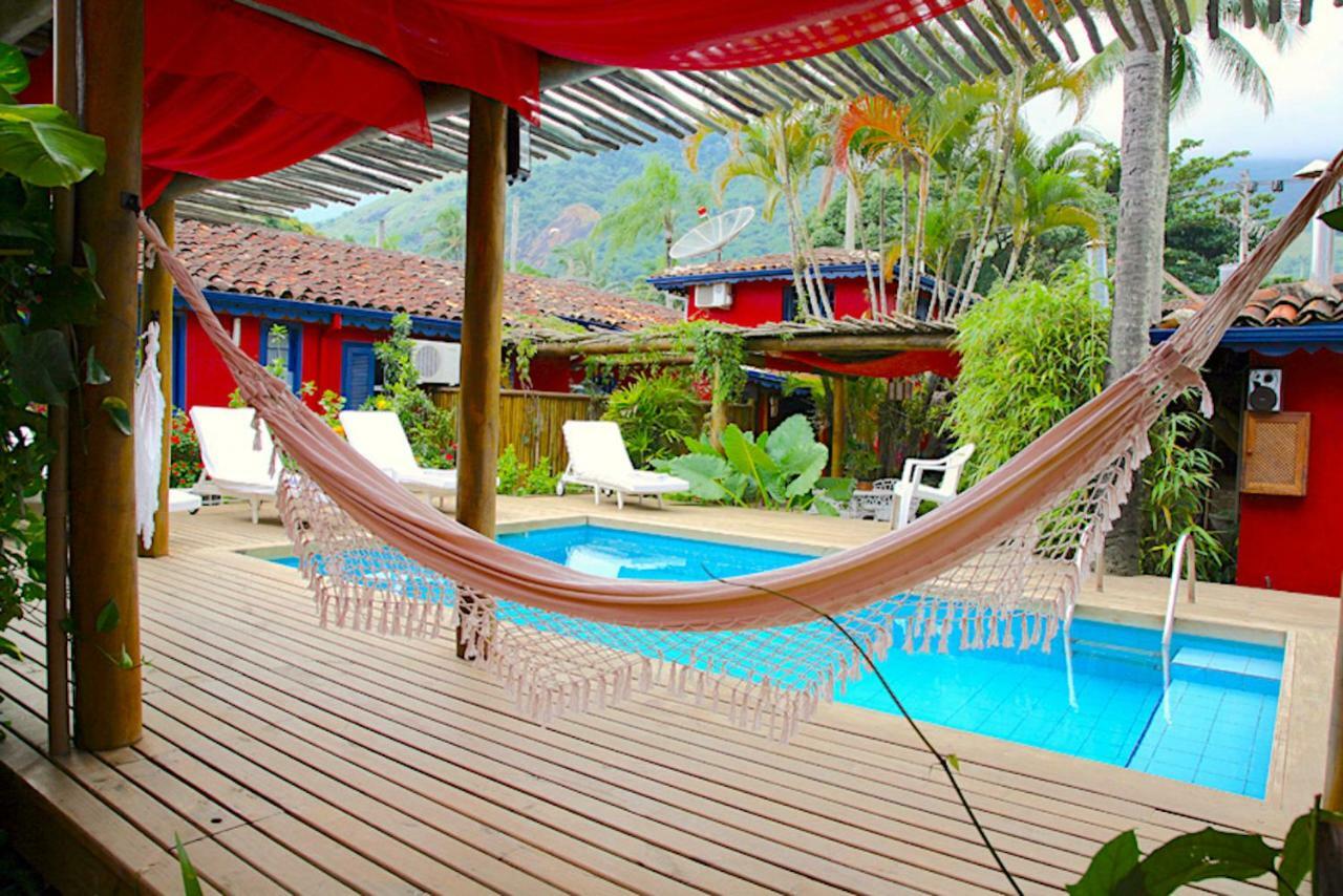 Hotel Pousada Dos Hibiscos Ильябела Экстерьер фото