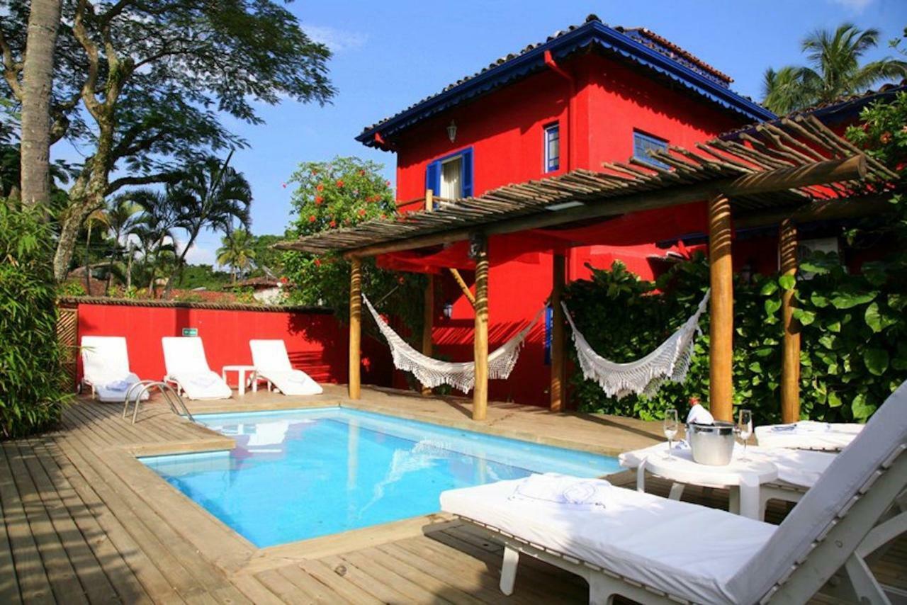 Hotel Pousada Dos Hibiscos Ильябела Экстерьер фото